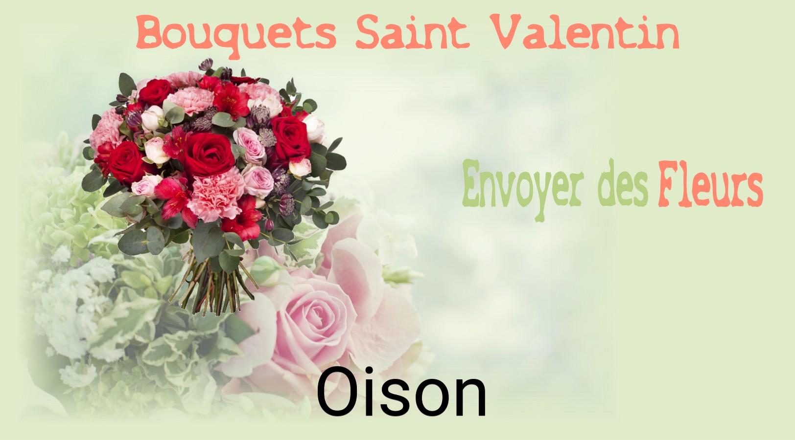 Roses de Saint-Valentin livrées à Oison